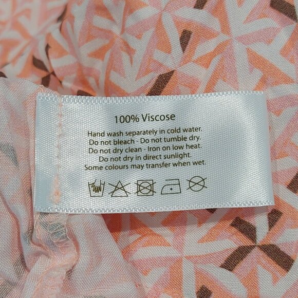 heidi klein Tybee Island Tunic Smock Waist Tiered Mini Dress Women's Size XS - Picture 10 of 13